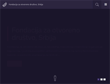 Tablet Screenshot of fosserbia.org